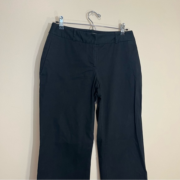 Ann Taylor Loft Black Cotton Blend Pant - Picture 2 of 13